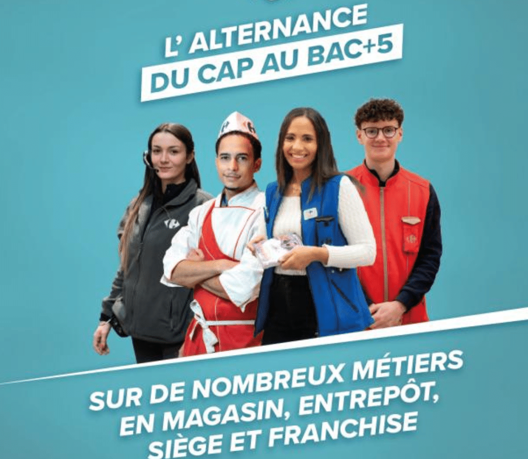 affiche pour le lancement de la campagne d’alternance 2023