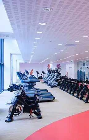 Salle de sport de notre siège Carrefour à Massy