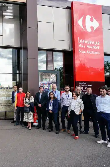 Façade Carrefour Market