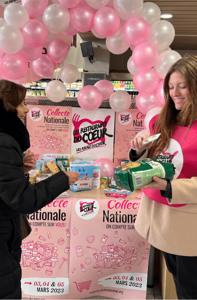 Collecte nationale avec les restaurants du cœur
