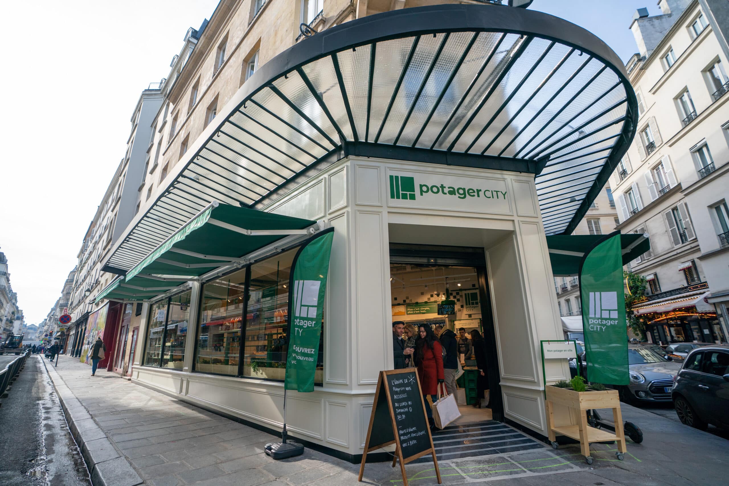Façade d'un Potager City