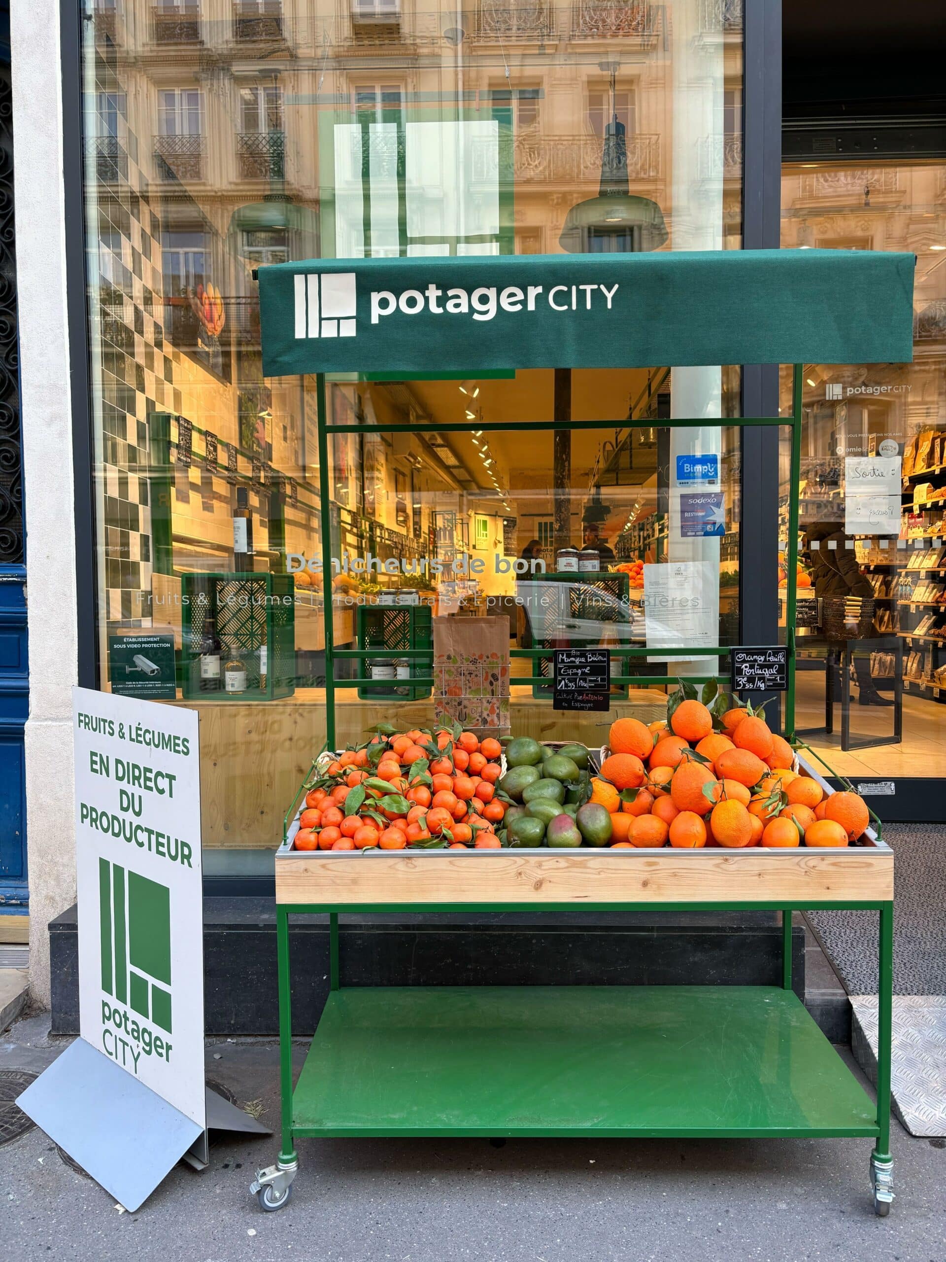 Devanture Potager City