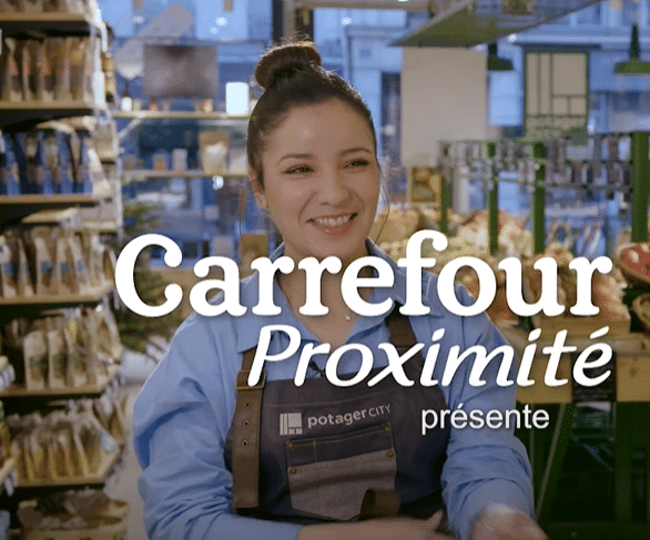 Visuel Carrefour Proximité présente