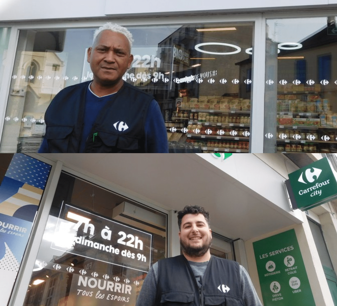 Gérants de deux Carrefour City à Tarbes