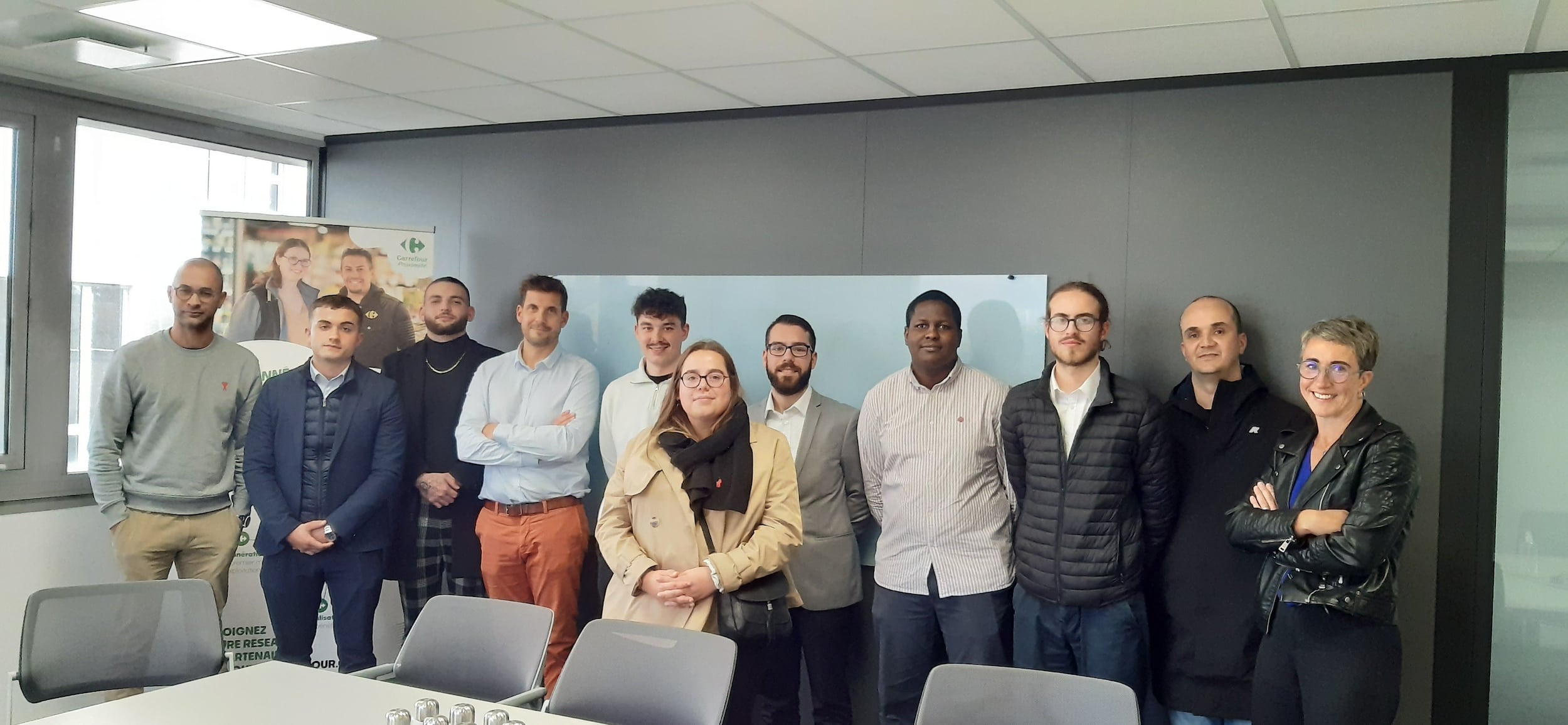 Photo de groupe de la promotion de Futurs Entrepreneurs 2024