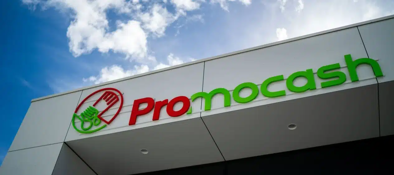 Façade d'un magasin Promocash