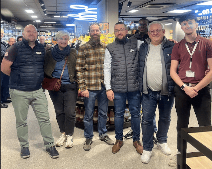 Photo de collaborateurs Carrefour