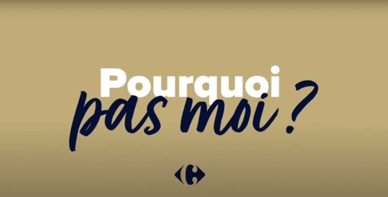 Visuel avec le nom de la campagne dédiée aux femmes "pourquoi pas moi ?"
