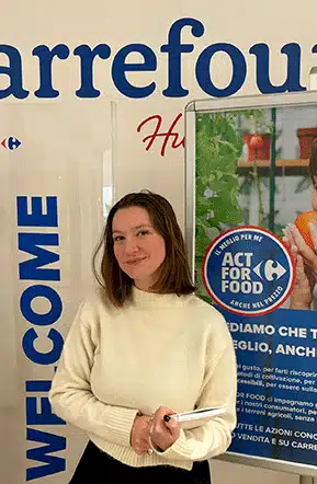 Quitterie, collaboratrice Carrefour