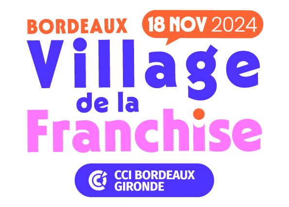 Visuel qui annonce la présence de Carrefour Proximité au Village de la Franchie à Bordeaux