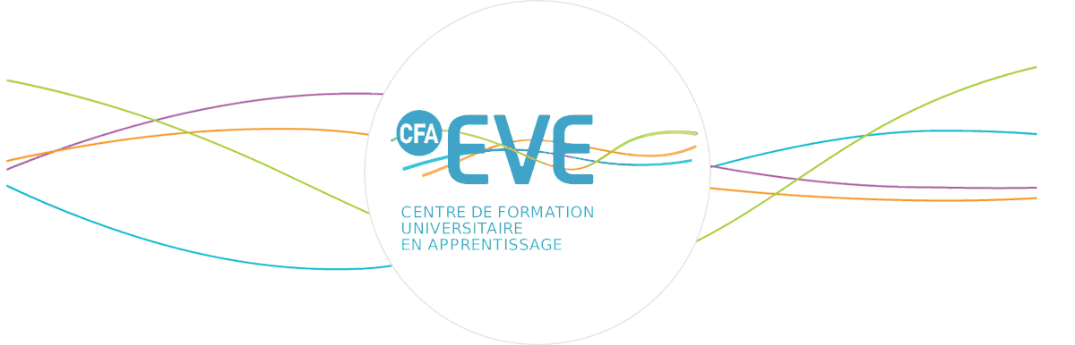 Logo de EVE, centre de formation universitaire en apprentissage