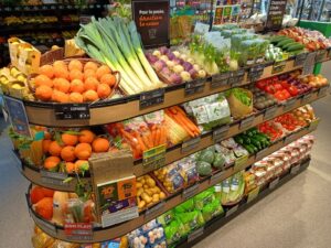 Rayon fruits & légumes Carrefour City Séméac